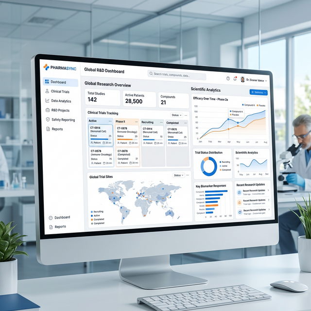 LA Therapeutics Pharmaceutical Operations Dashboard
